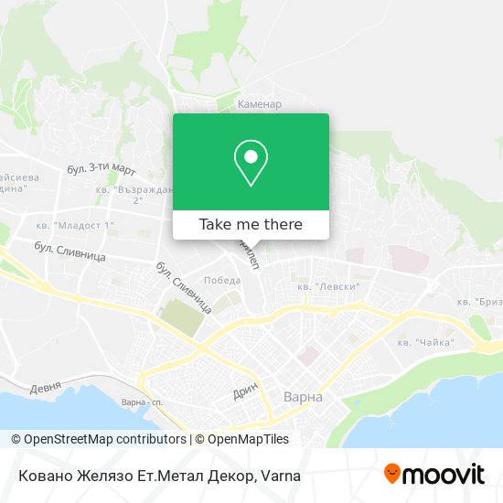 Ковано Желязо Ет.Метал Декор map