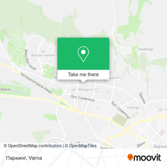 Карта Паркинг