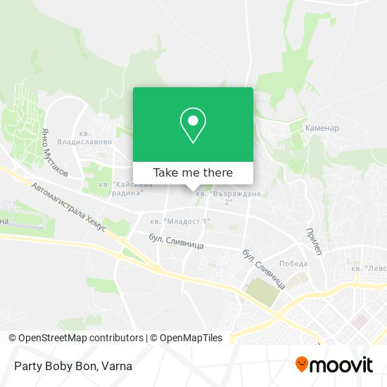 Party Boby Bon map