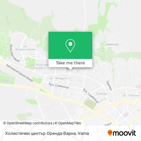 Холистичен център Оренда-Варна map