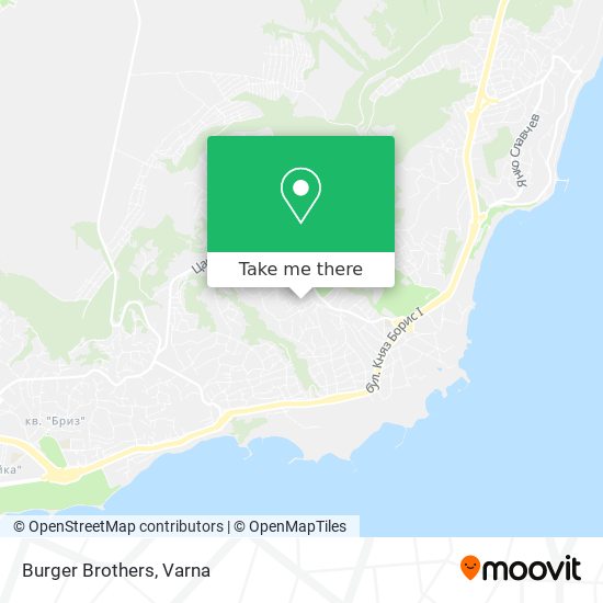 Burger Brothers map