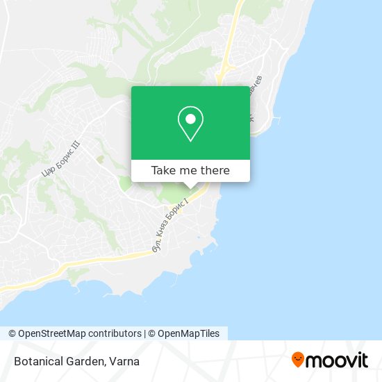 Botanical Garden map