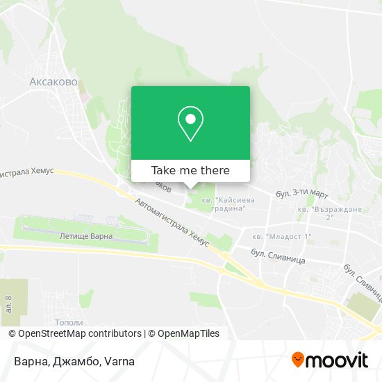 Варна, Джамбо map