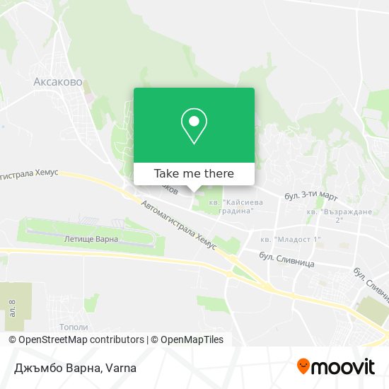 Джъмбо Варна map