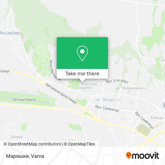 Марешки map