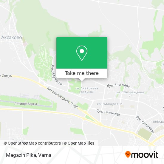 Magazin Pika map