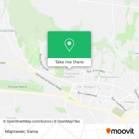 Мартинес map