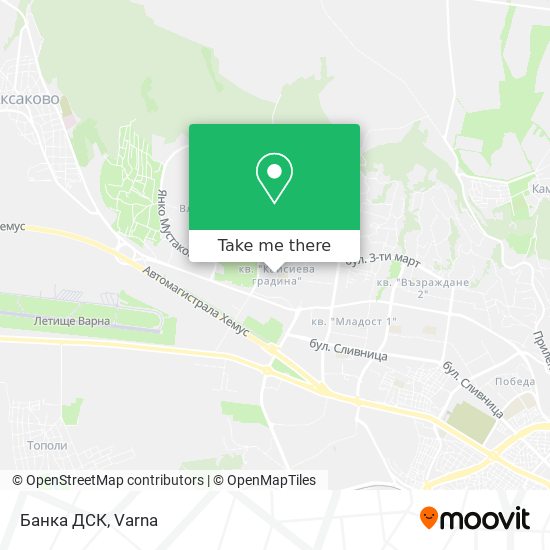 Банка ДСК map
