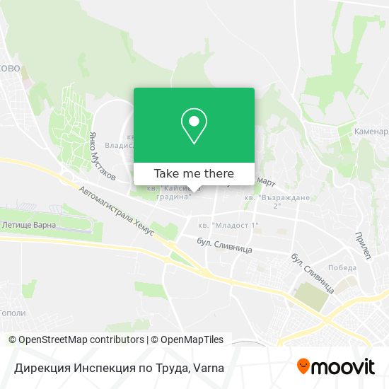 Дирекция Инспекция по Труда map