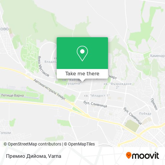 Премио Дийома map