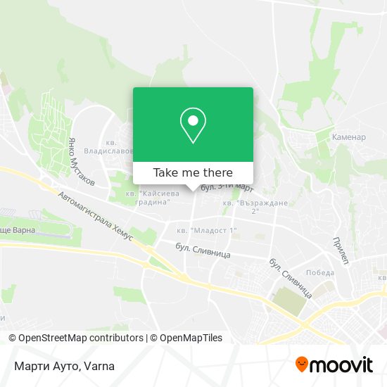Марти Ауто map
