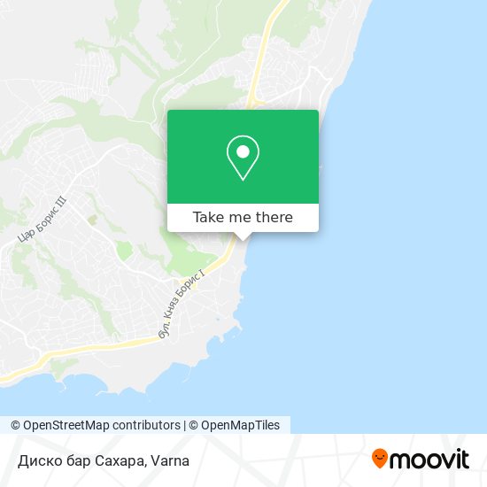 Диско бар Сахара map