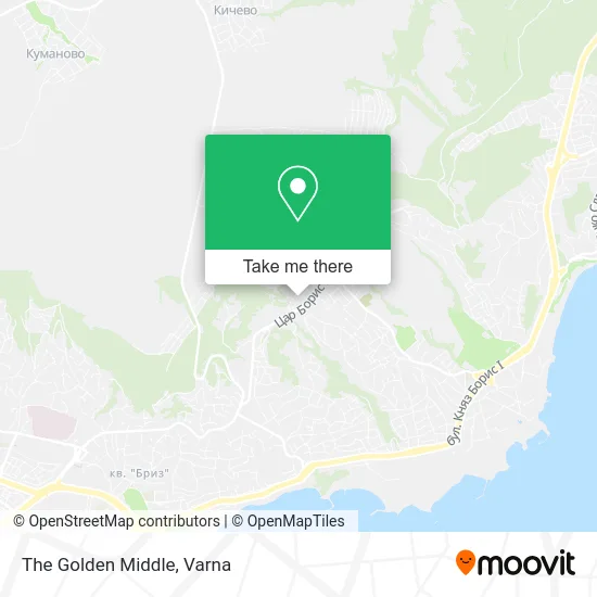 Карта The Golden Middle