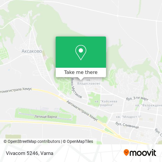 Vivacom 5246 map