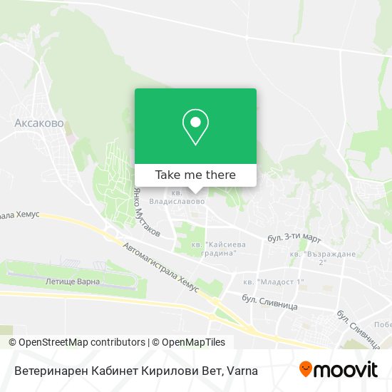Ветеринарен Кабинет Кирилови Вет map