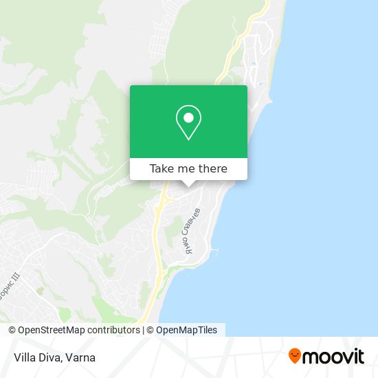Карта Villa Diva