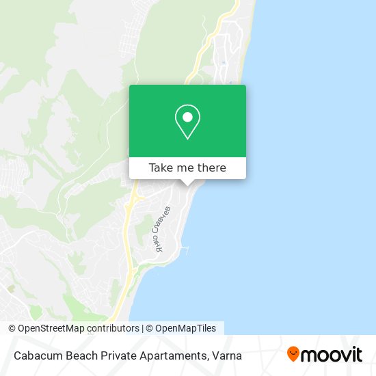 Cabacum Beach Private Apartaments map