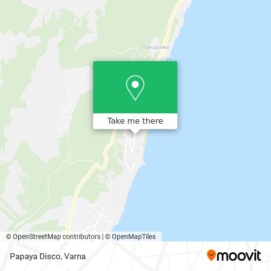 Papaya Disco map