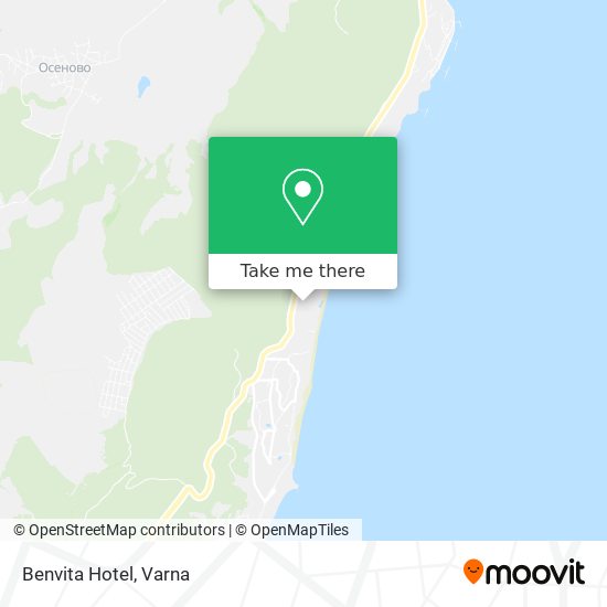 Benvita Hotel map
