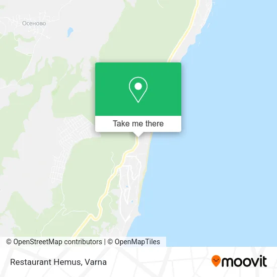 Карта Restaurant Hemus