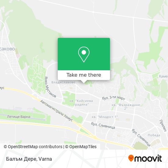 Балъм Дере map