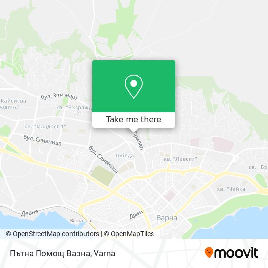Карта Пътна Помощ Варна