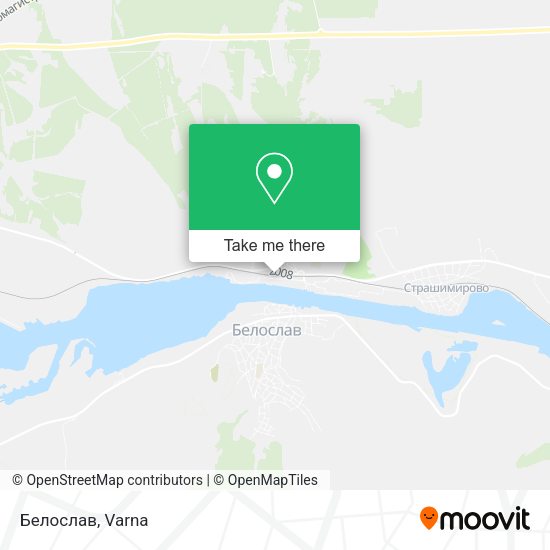 Карта Белослав