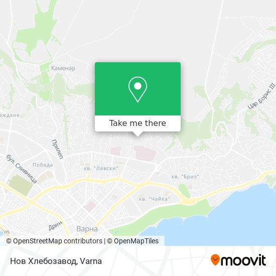 Нов Хлебозавод map