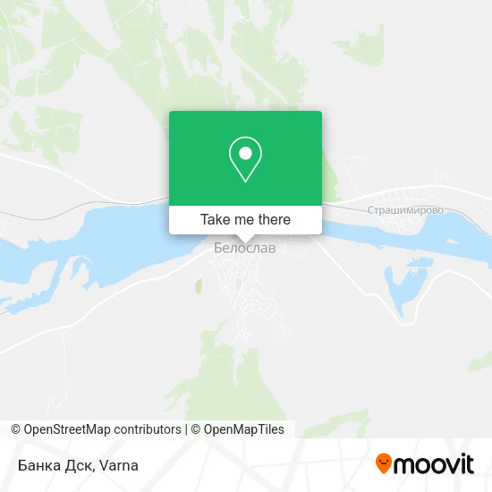 Банка Дск map