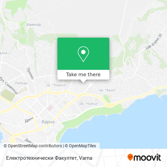 Електротехнически Факултет map