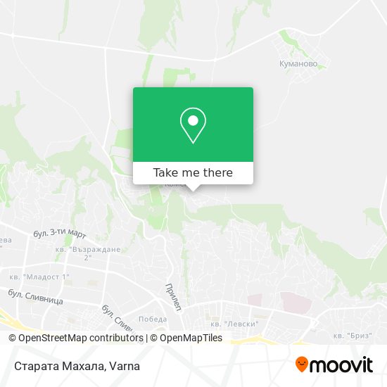Старата Махала map