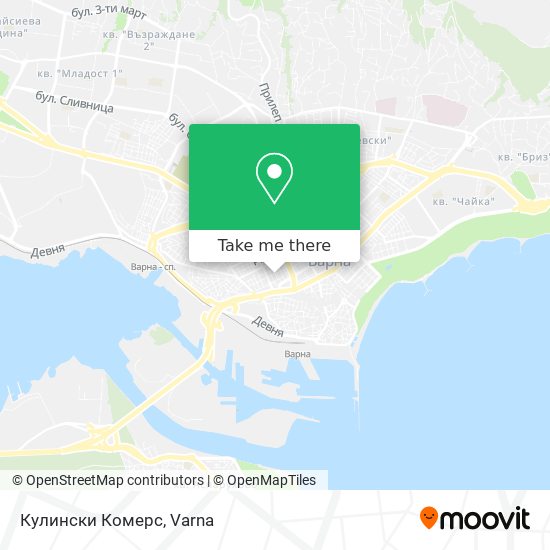 Кулински Комерс map