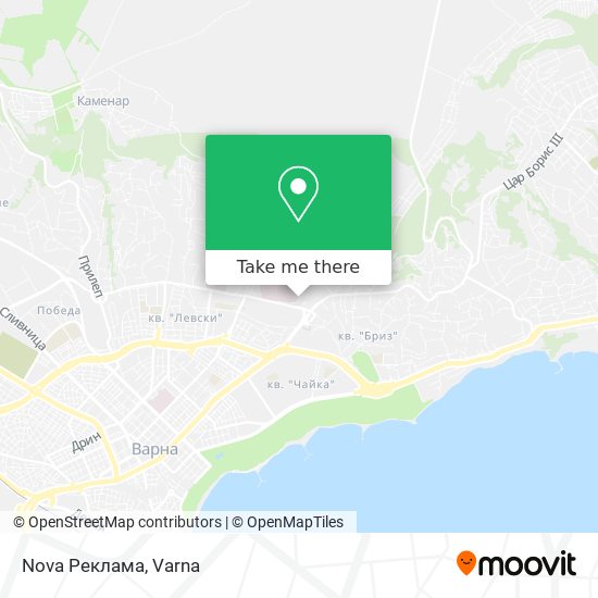 Карта Nova Реклама
