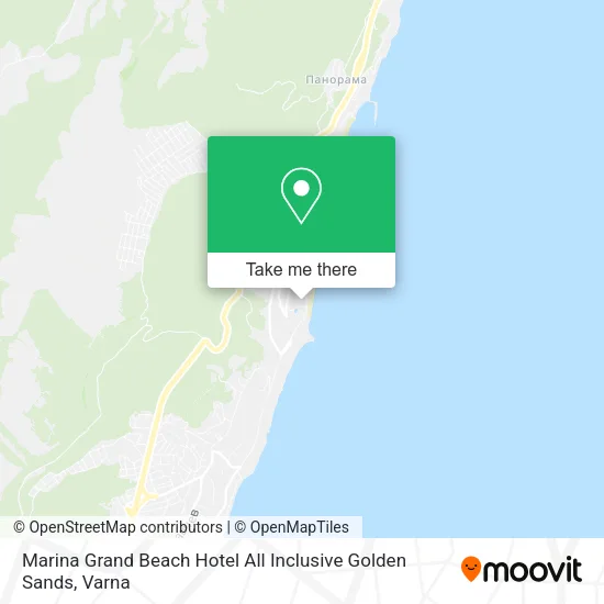 Marina Grand Beach Hotel All Inclusive Golden Sands map