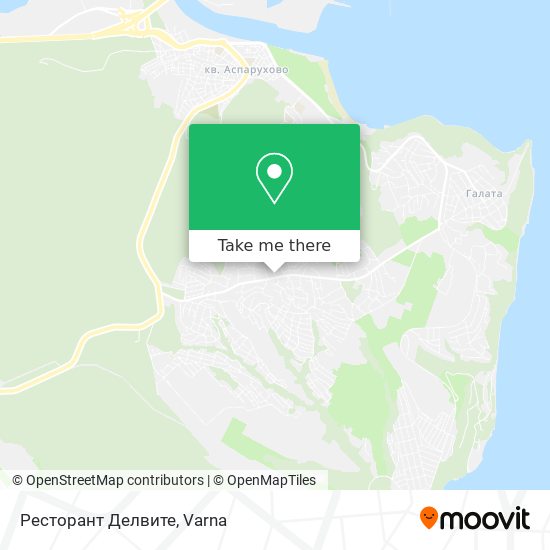 Ресторант Делвите map