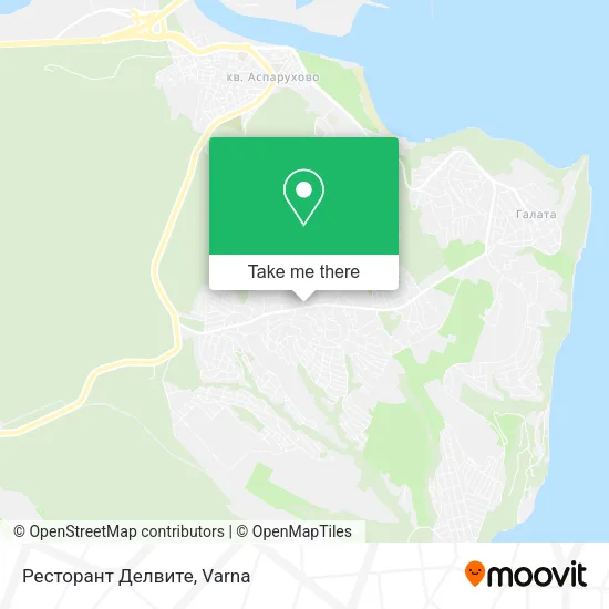 Карта Ресторант Делвите