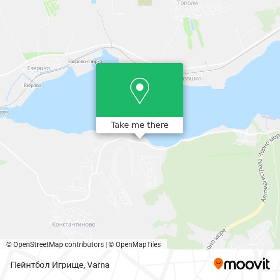 Пейнтбол Игрище map