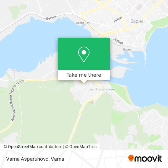 Varna Asparuhovo map