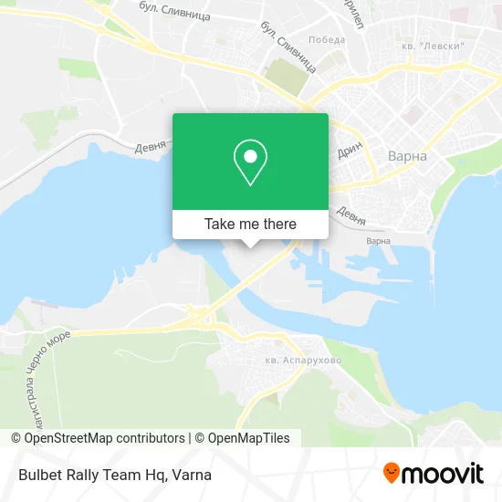 Карта Bulbet Rally Team Hq