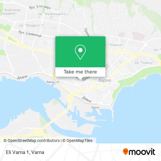 Карта Eli Varna 1