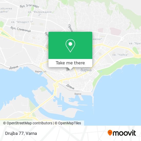 Drujba 77 map