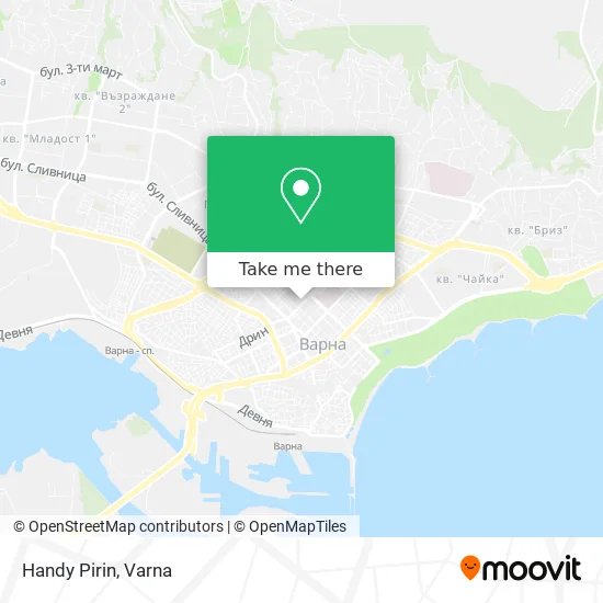 Карта Handy Pirin