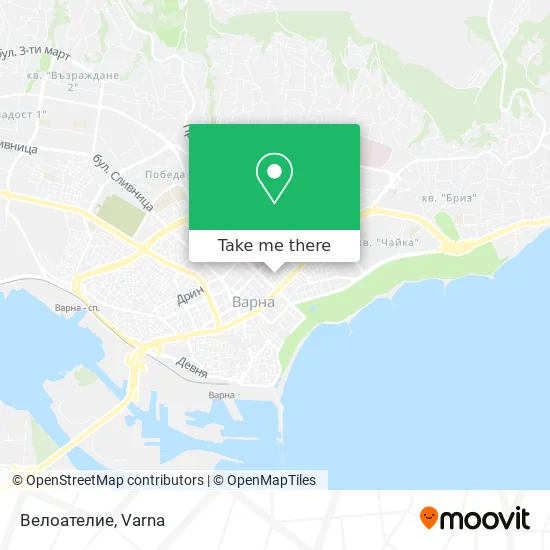 Карта Велоателие
