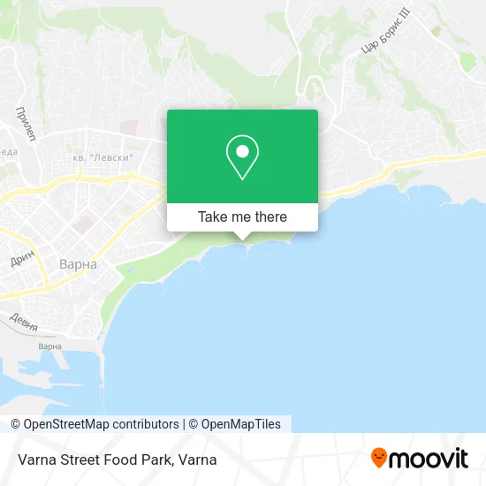 Карта Varna Street Food Park