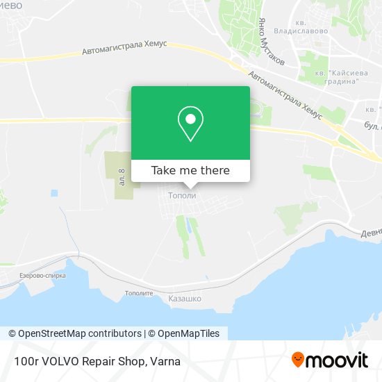 100r VOLVO Repair Shop map