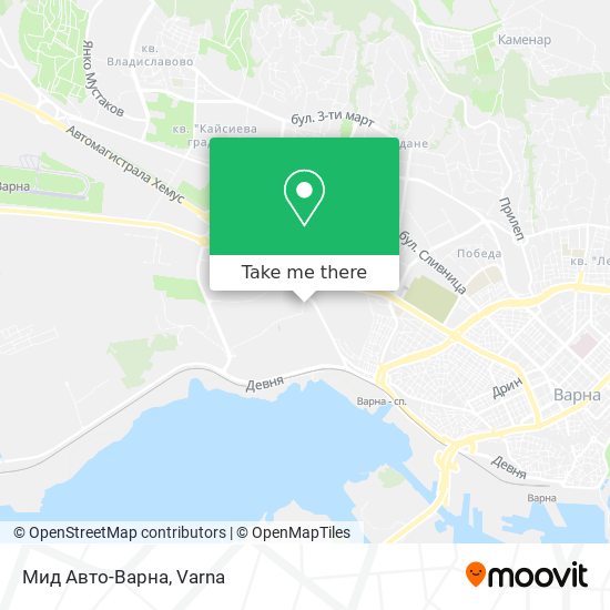 Мид Авто-Варна map