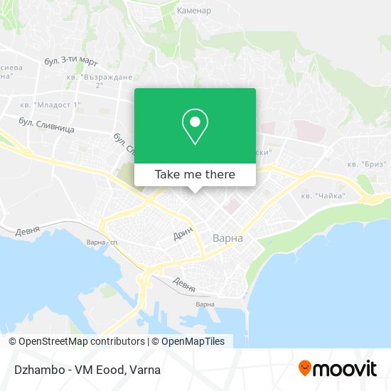 Dzhambo - VM Eood map