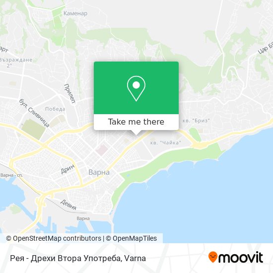 Рея - Дрехи Втора Употреба map