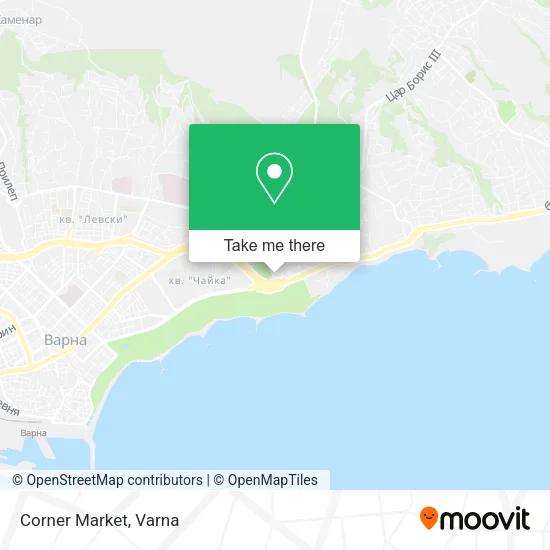 Карта Corner Market
