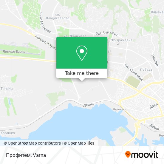 Карта Профитем